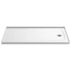 Kohler K-1936 Ballast 60" Shower Receptor - White