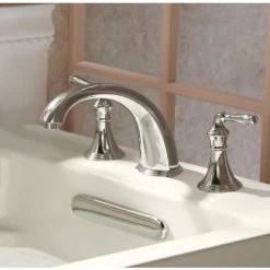 Kohler K-T398-4 Devonshire Non-Diverter Deck Mounted Roman Tub - Polished Brass -Kohler 378148fb0e7586a1 6323 w800 h800 b0 p0