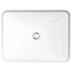 Kohler K-20000 Caxton Rectangle 20-1/4" Undermount Bathroom Sink - White -Kohler 52c1a1e90d39e88f 8697 w800 h800 b1 p0