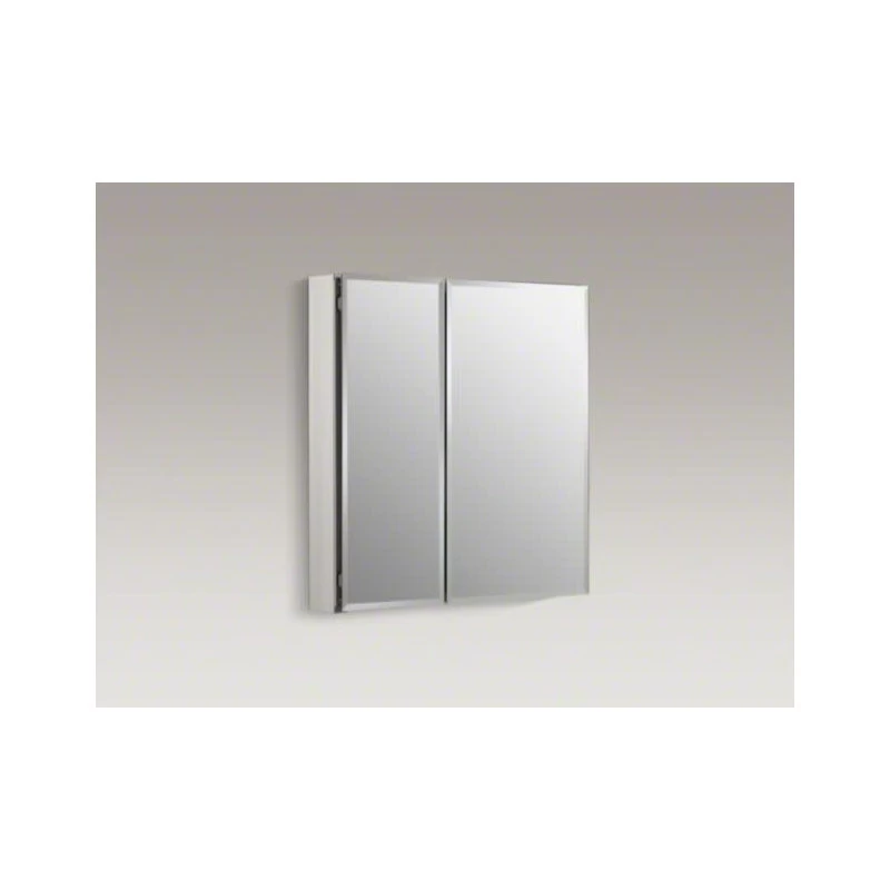 Kohler K-CB-CLC2526FS 25" X 26" Double Door Reversible Hinge - Silver Aluminum 4 Kohler K-CB-CLC2526FS 25" X 26" Double Door Reversible Hinge - Silver Aluminum - Image 2