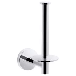 Kohler K-27293 Elate Wall Mounted Spring Bar Toilet Paper Holder - Polished
