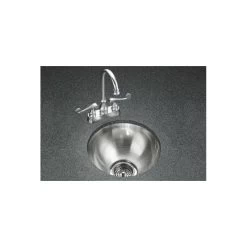 Kohler K-3339 Single Basin Stainless Steel Bar Sink - Stainless Steel -Kohler 8761d2b90d3a17d3 3690 w800 h800 b0 p0