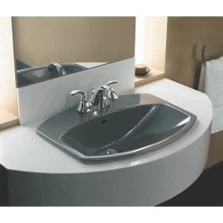 Kohler K-2351-4 Cimarron 20-3/8" Drop In Bathroom Sink - White -Kohler 884100660d32a309 8970 w800 h800 b0 p0