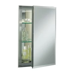 Kohler K-CB-CLR1620FS 16" X 20" Single Door Reversible Hinge - Silver Aluminum