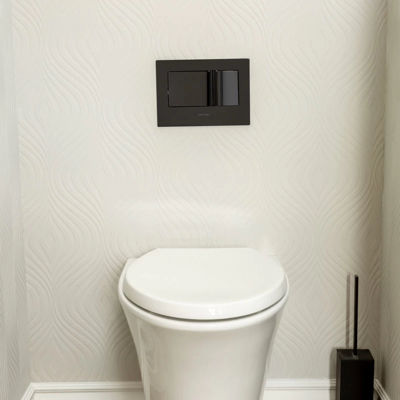 Kohler K-8857 Bevel 0.8 GPF Dual Flush Actuator Plate For In Wall Toilet Tank A 7 Kohler K-8857 Bevel 0.8 GPF Dual Flush Actuator Plate For In Wall Toilet Tank A - Image 5