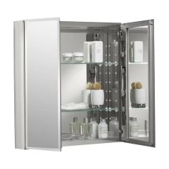 Bathroom Surface Mount Double Door Medicine Cabinet