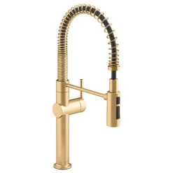Kohler K-22973 Crue 1.5 GPM 1 Hole Pre-Rinse Pull Down Kitchen - Brushed Modern