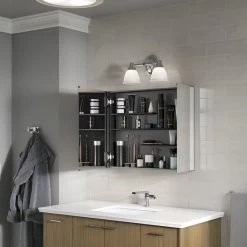 Kohler K-81146 Maxstow 30" X 24" Frameless Double Door Medicine - Dark Anodized -Kohler ab6125440d706529 6324 w800 h800 b0 p0