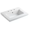 Kohler K-2979-8 Tresham 25 7/16" Drop In Vitreous China Vanity - White 1 Kohler K-2979-8 Tresham 25 7/16" Drop In Vitreous China Vanity - White -Kohler ad7109aa0abaa7a8 8362 w800 h800 b1 p0