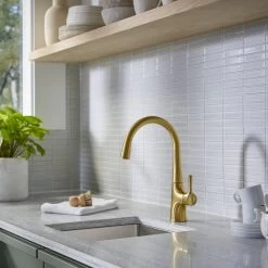 Kohler K-24663 Tempered 1.5 GPM 1 Hole Bar Faucet - Vibrant Stainless -Kohler b1c1f6ad005d4056 8359 w800 h800 b0 p0