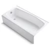 Kohler K-715 Villager Collection 60" Three Wall Alcove Cast Iron - White