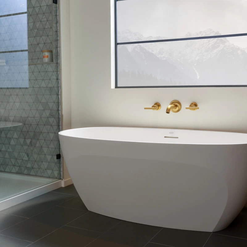 Kohler K-14426 Purist 7-3/4" Tub Spout - Matte Black 7 Kohler K-14426 Purist 7-3/4" Tub Spout - Matte Black - Image 5