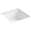 Kohler K-8188 Verticyl 13-1/16" Square Vitreous China Undermount - White 2 Kohler K-8188 Verticyl 13-1/16" Square Vitreous China Undermount - White -Kohler ccb14e1d00d0352f 3056 w800 h800 b1 p0