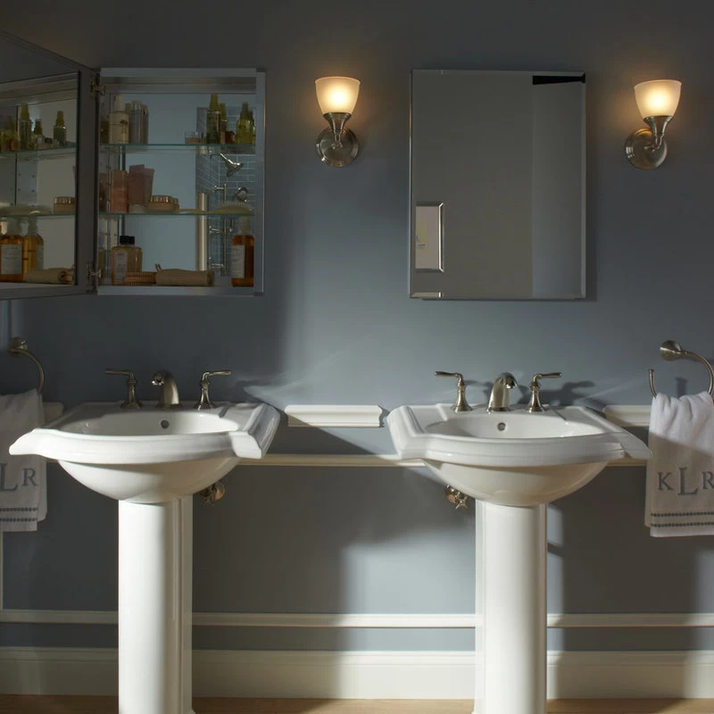 Kohler K-CB-CLC2026FS 20" X 26" Single Door Reversible Hinge - Silver Aluminum 4 Kohler K-CB-CLC2026FS 20" X 26" Single Door Reversible Hinge - Silver Aluminum - Image 2