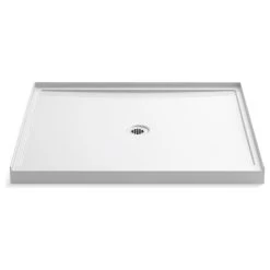 Kohler K-8648 Rely 48" X 42" Square Shower Base - White