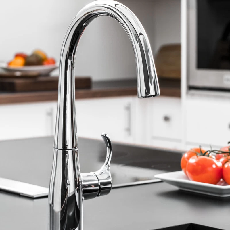 Kohler K-22034 Simplice 1.5 GPM 1 Hole Bar Faucet - Polished Chrome 5 Kohler K-22034 Simplice 1.5 GPM 1 Hole Bar Faucet - Polished Chrome - Image 3