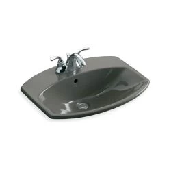 Kohler K-2351-4 Cimarron 20-3/8" Drop In Bathroom Sink - White -Kohler f21137e70d32a30a 8970 w800 h800 b1 p0