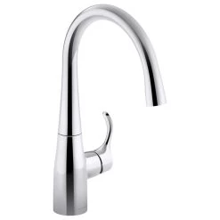 Kohler K-22034 Simplice 1.5 GPM 1 Hole Bar Faucet - Polished Chrome