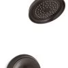 Kohler Bancroft Rite-Temp Shower Trim Set, Valve Not Included, Oil-Rubbed Bronze