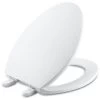 Kohler Brevia With Quick-Release Hinges Elongated Toilet Seat, White -Kohler home design 110