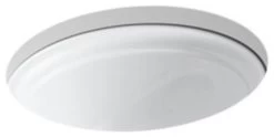 Kohler Devonshire 16-7/8" Under-Mount Bathroom Sink, White