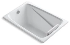Kohler Greek 48" X 32" Drop-In Bath, White