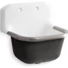 Kohler Bannon 24" X 20-1/4" Sink W/ Rim Guard & Back Drilled On 8" Centers -Kohler home design 12