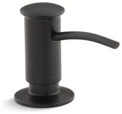 Kohler Contemporary Design Soap/Lotion Dispenser, Matte Black