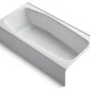 Kohler Villager 60" X 30" Alcove Bath W/ Right-Hand Drain, White -Kohler home design 137