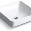 Vox K2661-0 16-3/4" Vessel Sink, Overflow -Kohler home design 142