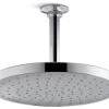 Kohler Awaken 10" 1.75GPM Rainhead, Polished Chrome 1 Kohler Awaken 10" 1.75GPM Rainhead, Polished Chrome -Kohler home design 15