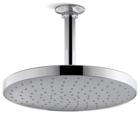 Kohler Awaken 10" 1.75GPM Rainhead, Polished Chrome 3 Kohler Awaken 10" 1.75GPM Rainhead, Polished Chrome