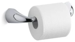 Kohler Alteo Pivoting Toilet Tissue Holder, Polished Chrome