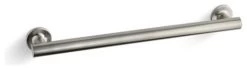 Kohler Purist 18" Grab Bar, Vibrant Brushed Nickel