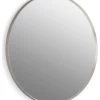 Kohler K-26050 Essential 28-1/8" X 28-1/8"Circular Flat Framed - Brushed Nickel