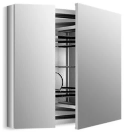 Kohler Verdera Medicine Cabinet W/ Adj. Flip-Out Flat Mirror, 34" W X 30" H