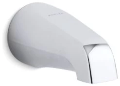 Kohler Devonshire 4-7/16" Non-Diverter Spout, Polished Chrome