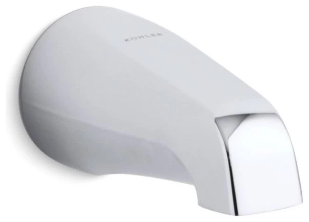 Kohler Devonshire 4-7/16" Non-Diverter Spout, Polished Chrome 3 Kohler Devonshire 4-7/16" Non-Diverter Spout, Polished Chrome