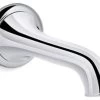 Kohler Artifacts Wall-Mount Bath Spout With Flare Design, Polished Chrome -Kohler home design 212