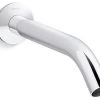 Kohler Components Wall-Mount Non-Diverter Bath Spout, Polished Chrome -Kohler home design 222