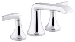 Kohler K-T22024-4 Tempered Deck Mounted Roman Tub Filler - Polished Chrome