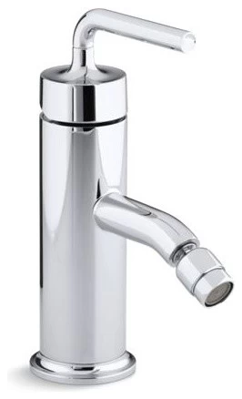 Kohler Purist Horizontal Swivel Spray Aerator Bidet Faucet, Polished Chrome 3 Kohler Purist Horizontal Swivel Spray Aerator Bidet Faucet, Polished Chrome