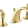 Kohler Devonshire Widespread Bathroom Faucets, Vibrant Polished Brass -Kohler home design 250