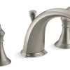 Kohler Devonshire Deck-/Rim-Mount Bath Faucet Trim, Vibrant Brushed Nickel -Kohler home design 253