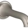 Kohler Artifacts Wall-Mount Bath Spout With Flare Design, Vibrant Brushed Nickel -Kohler home design 254