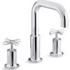 Kohler Purist Deck-Mount Bath Faucet Trim For High-Flow Valve, Polished Chrome -Kohler home design 257