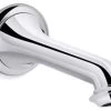Kohler Artifacts Wall-Mount Bath Spout With Turned Design, Polished Chrome 2 Kohler Artifacts Wall-Mount Bath Spout With Turned Design, Polished Chrome -Kohler home design 261