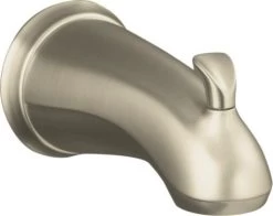 Kohler K-10281-4 Sculpted Diverter Bath Spout For Forte And - Brushed Nickel