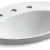 Kohler Serif Drop-In Bathroom Sink With 8" Widespread Faucet Holes, White 2 Kohler Serif Drop-In Bathroom Sink With 8" Widespread Faucet Holes, White -Kohler home design 28