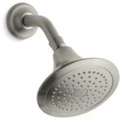 Kohler Forte 2.5 GPM 1-Function Showerhead, Vibrant Brushed Nickel